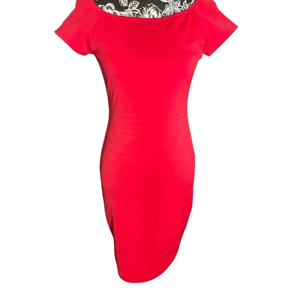 Bisou Bisou Women's Pink Body Con Dress Size 6
